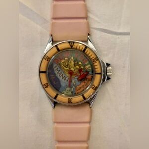 Retro Ladies Watch NYC Manhattan Face w/Moving Airplane, Vintage, Rare, HTF!!